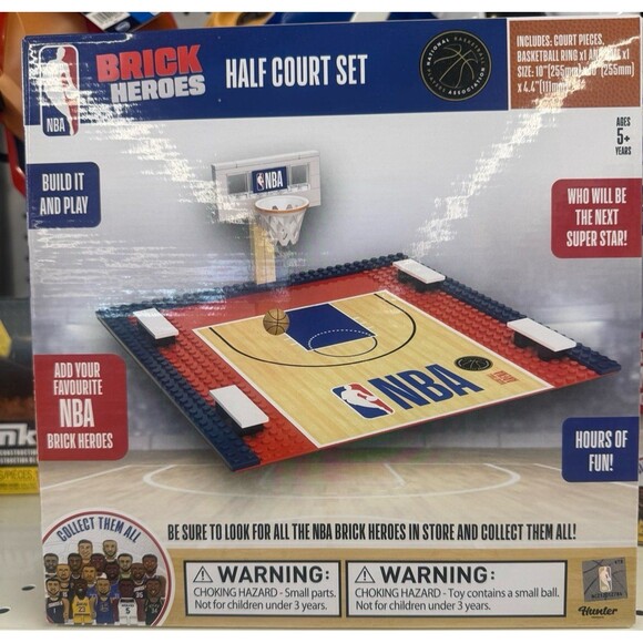 NBA Brick Heroes Half Court Set FBPB - Picture 1 of 1